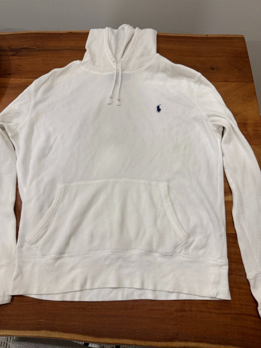 Men's polo waffle Hoodie (XL)